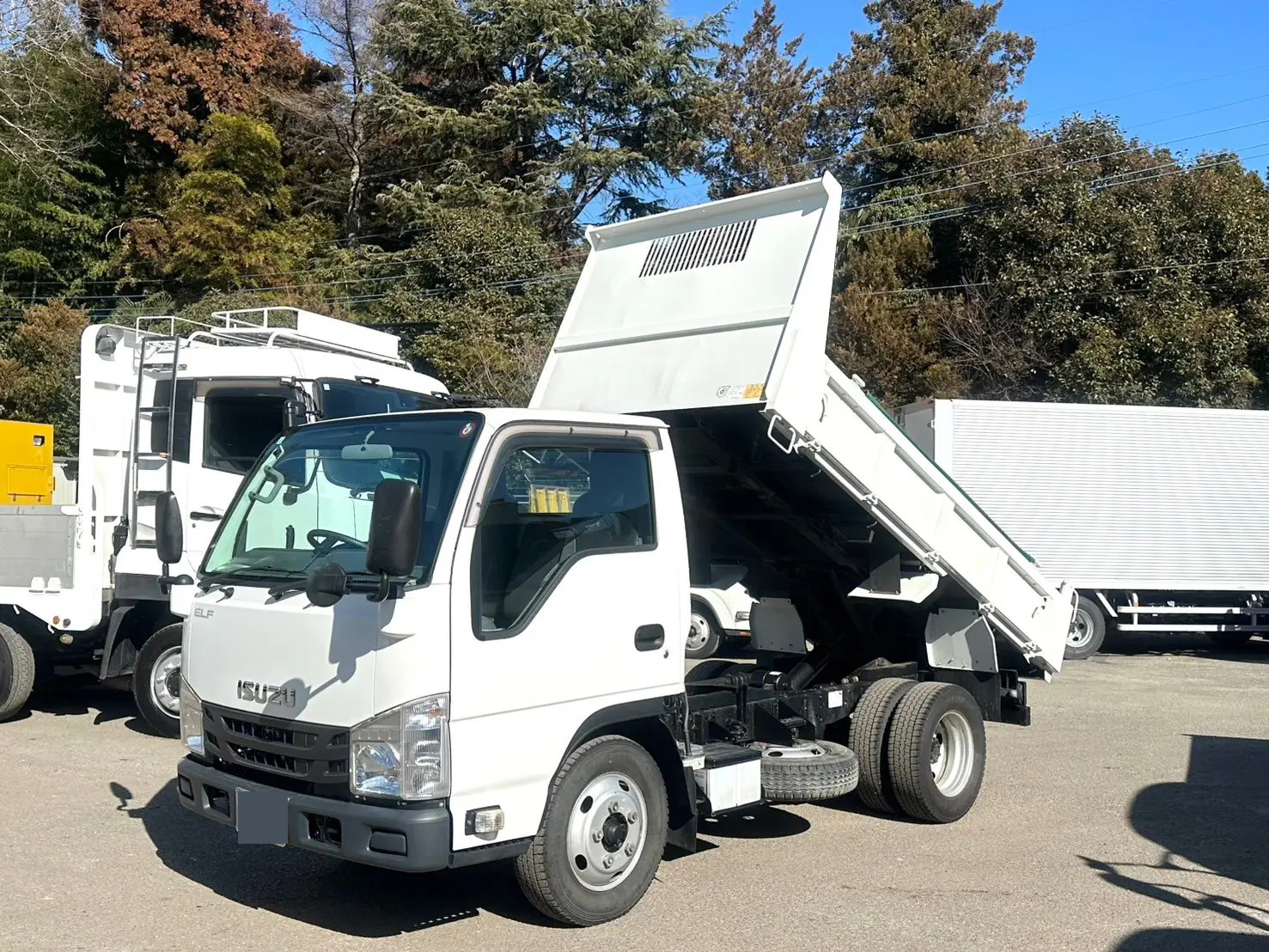 いすゞ エルフ 小型 ダンプ 10尺 TPG-NKR85AD