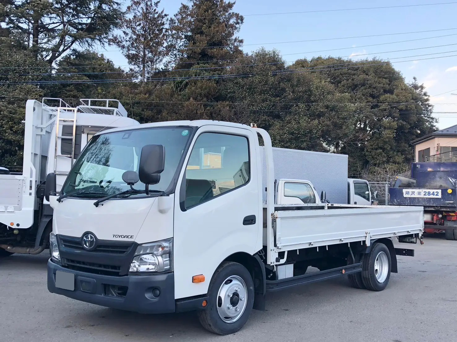 トヨタ トヨエース 小型 平ボディ ワイドロング TKG-XZU710