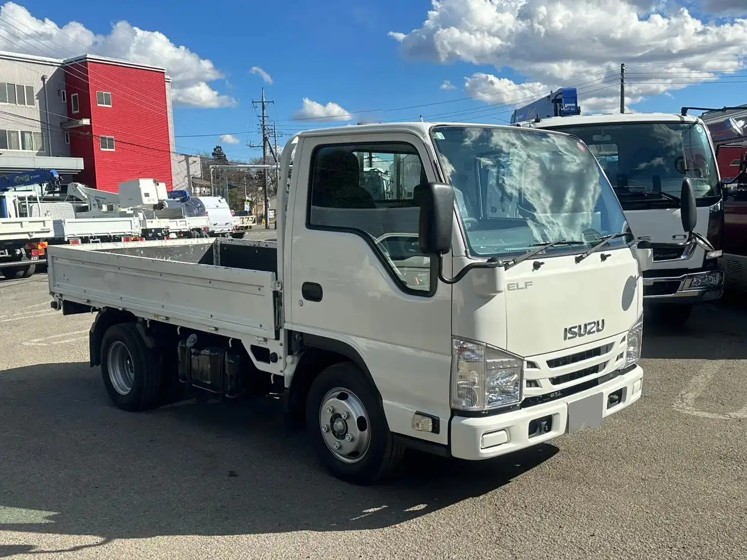 いすゞ エルフ 小型 平ボディ TPG-NJR85A H31/R1の中古トラック画像2