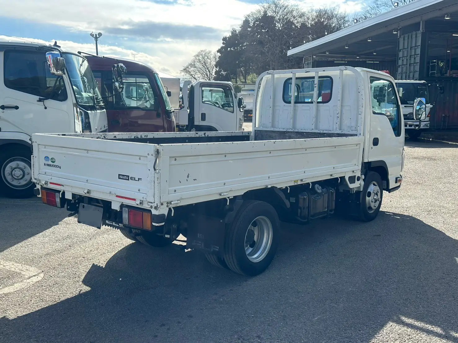 いすゞ エルフ 小型 平ボディ TPG-NJR85A H31/R1の中古トラック画像3