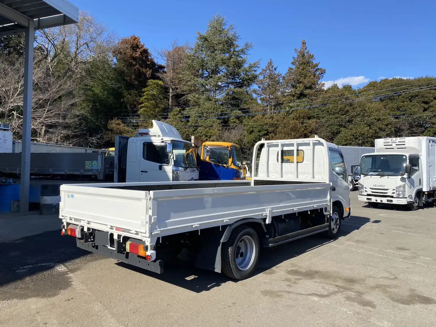 日野 デュトロ 小型 平ボディ TKG-XZC655M H29の中古トラック画像3