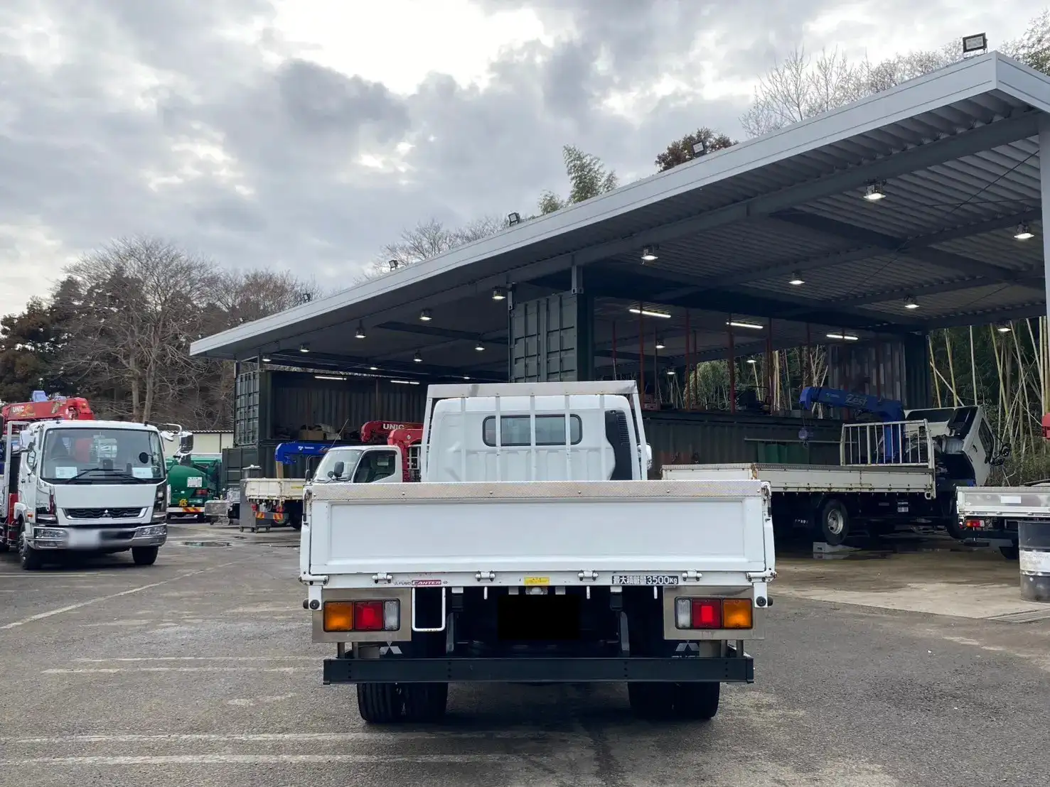 三菱 キャンター 小型 平ボディ SKG-FEB80 H23の中古トラック画像4