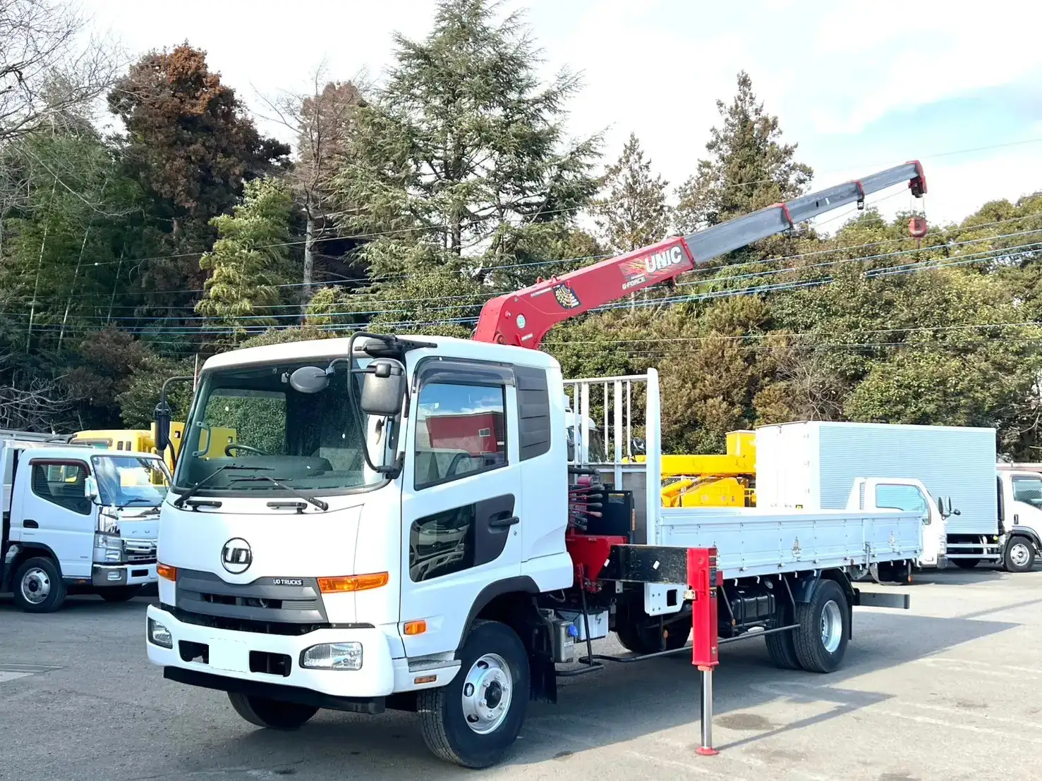 日産UD コンドル 中型/増トン クレーン付 4段 ラジコン｜画像1