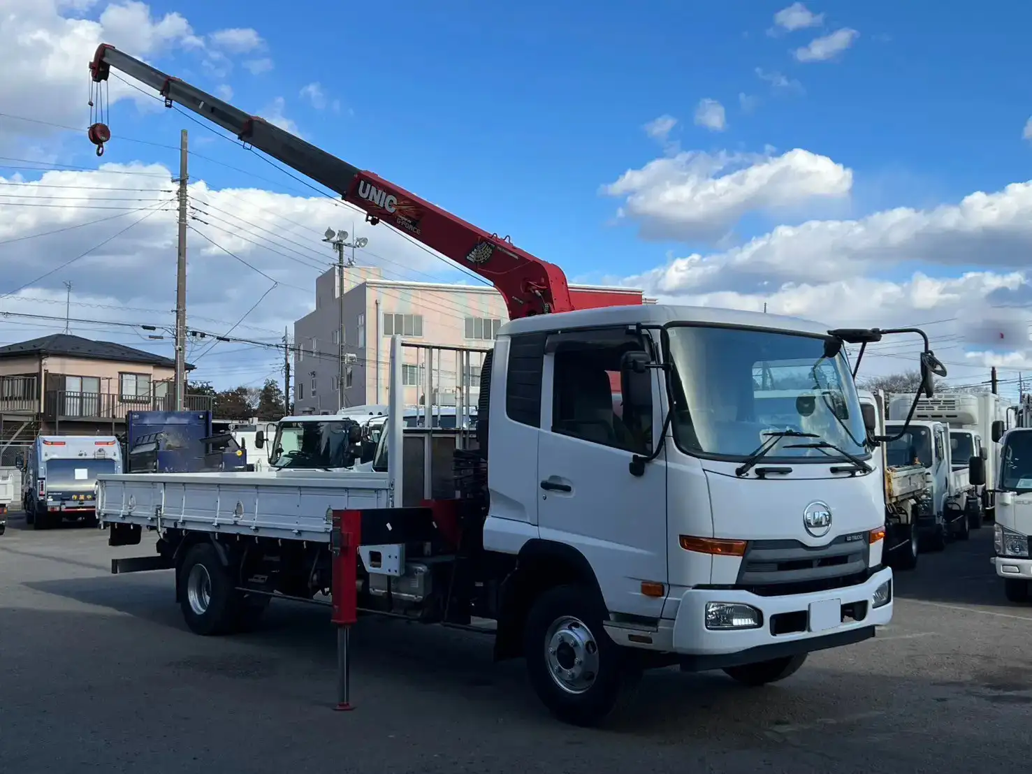 日産UD コンドル 中型/増トン クレーン付 4段 ラジコンの中古トラック画像2