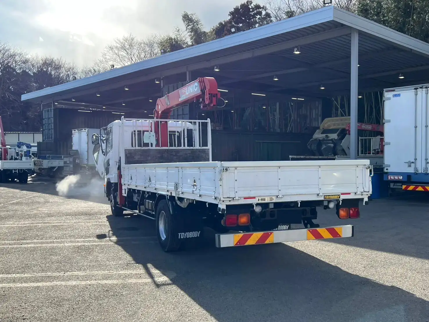 日産UD コンドル 中型/増トン クレーン付 4段 ラジコンの中古トラック画像4
