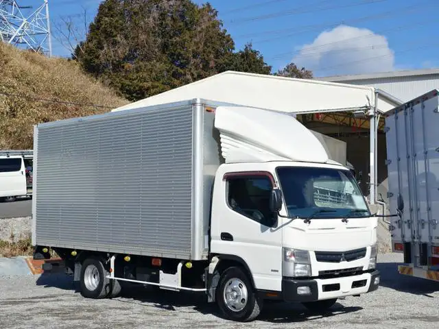 三菱 キャンター 小型 アルミバン パワーゲート 床鉄板 の中古トラック【車両No.182146】