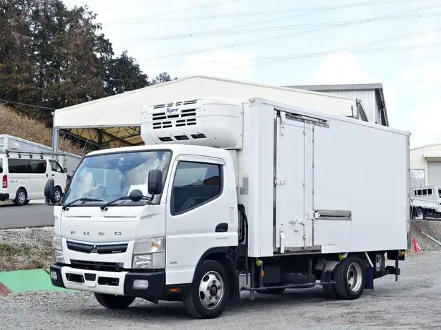 三菱 キャンター 小型 冷凍冷蔵 中温 パワーゲート｜画像1