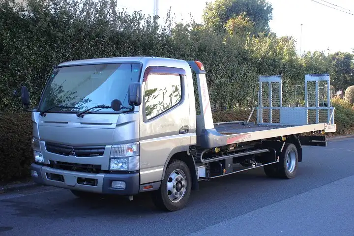 三菱 キャンター 小型 車両重機運搬 ラジコン ウインチ｜画像1
