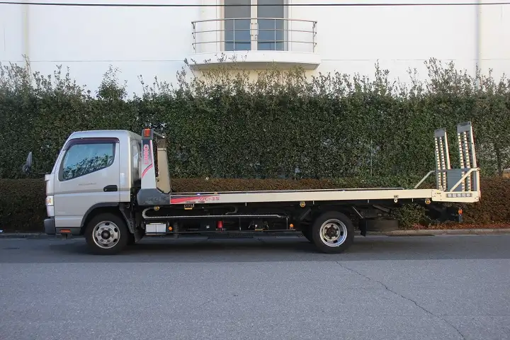 三菱 キャンター 小型 車両重機運搬 ラジコン ウインチの中古トラック画像3