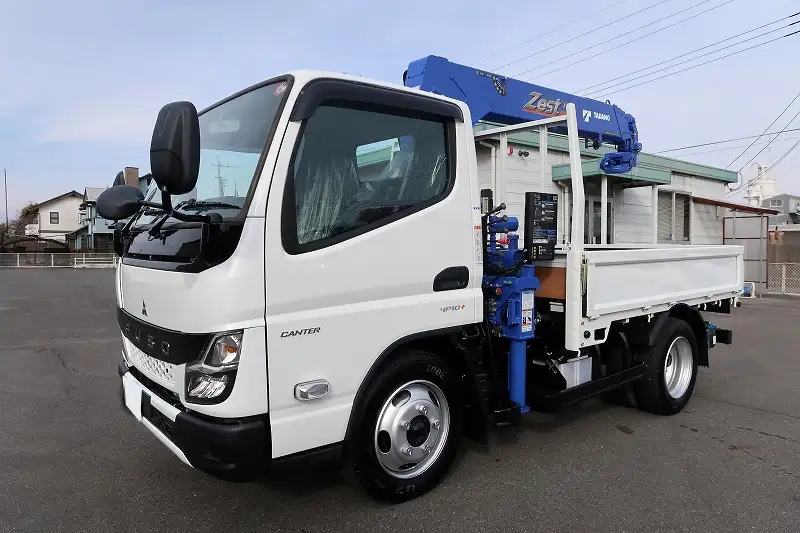 三菱 キャンター 小型 クレーン付 4段 ラジコンの中古トラック画像1