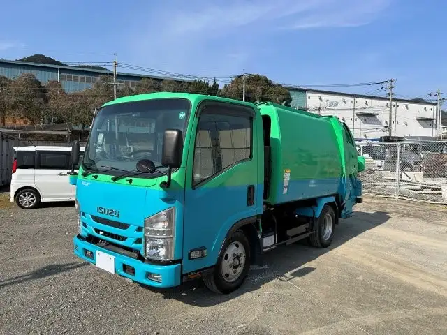 いすゞ エルフ 小型 パッカー車 プレス式 TPG-NMR85AN｜画像1