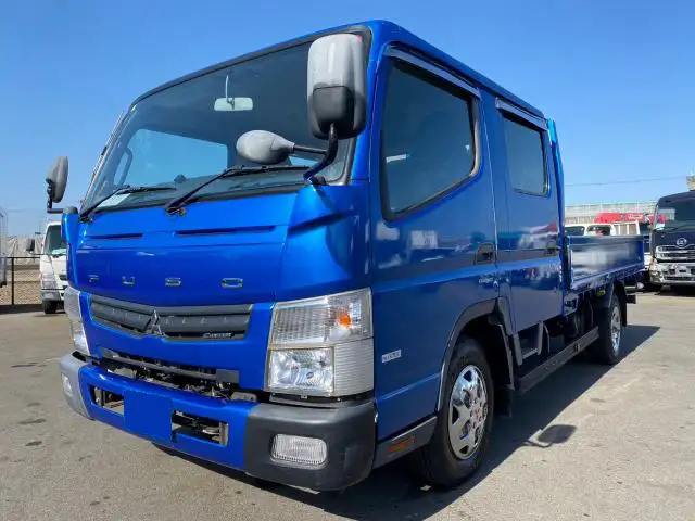 三菱 キャンター 小型 平ボディ Wキャブ SKG-FEB50 の中古トラック【車両No.182288】