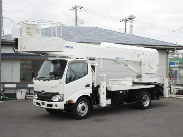 日野 デュトロ 小型 高所・建柱車 高所作業車 TKG-XZU652Fの中古トラック画像1