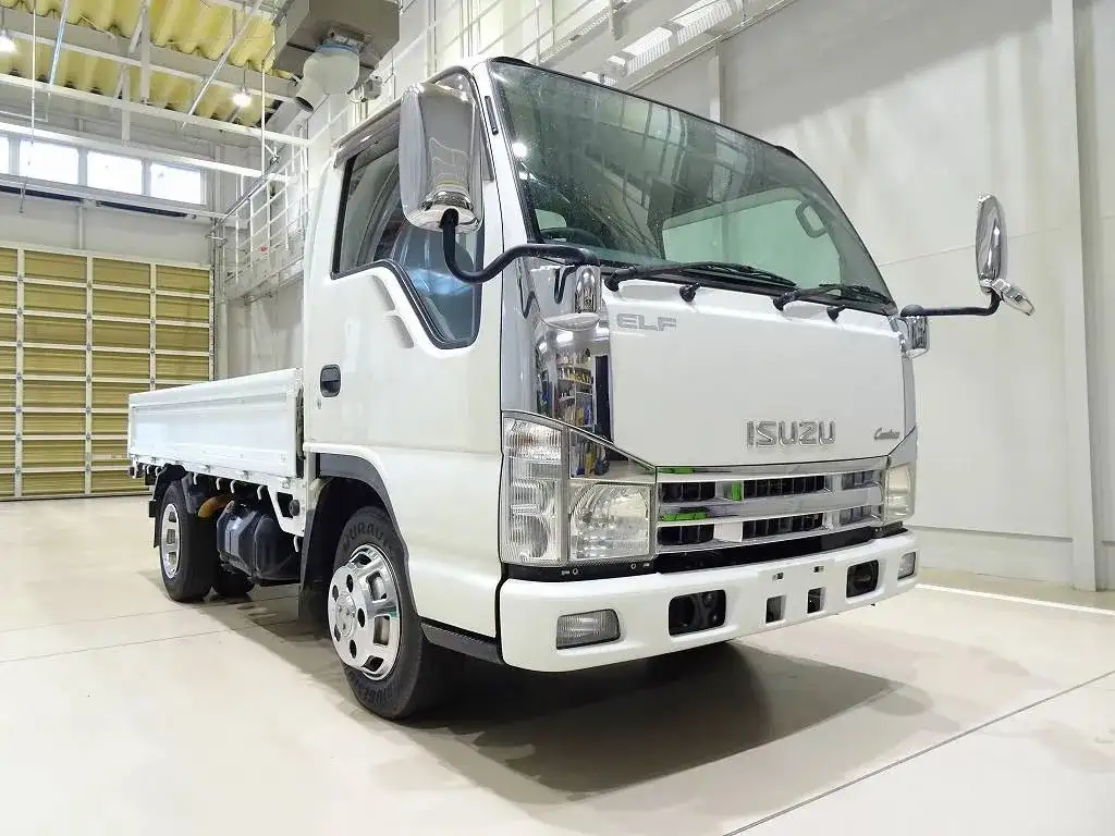 いすゞ エルフ 小型 平ボディ BKG-NHR85A H21の中古トラック画像2
