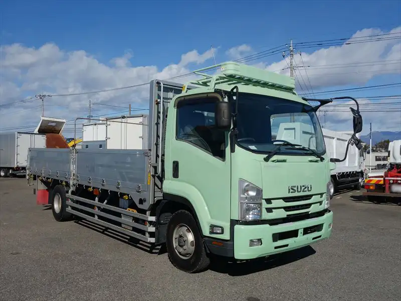 いすゞ フォワード 中型/増トン 平ボディ アルミブロック SPG-FSR90S2の中古トラック画像2