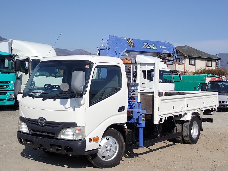 日野 デュトロ 小型 クレーン付 標準ロング SKG-XZU650M