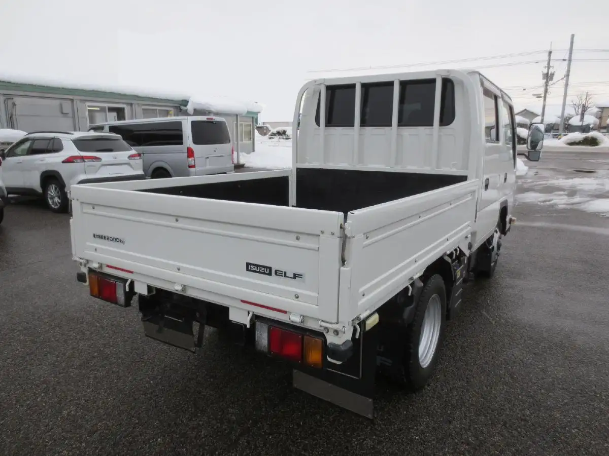 いすゞ エルフ 小型 平ボディ Wキャブ TRG-NJS85Aの中古トラック画像7
