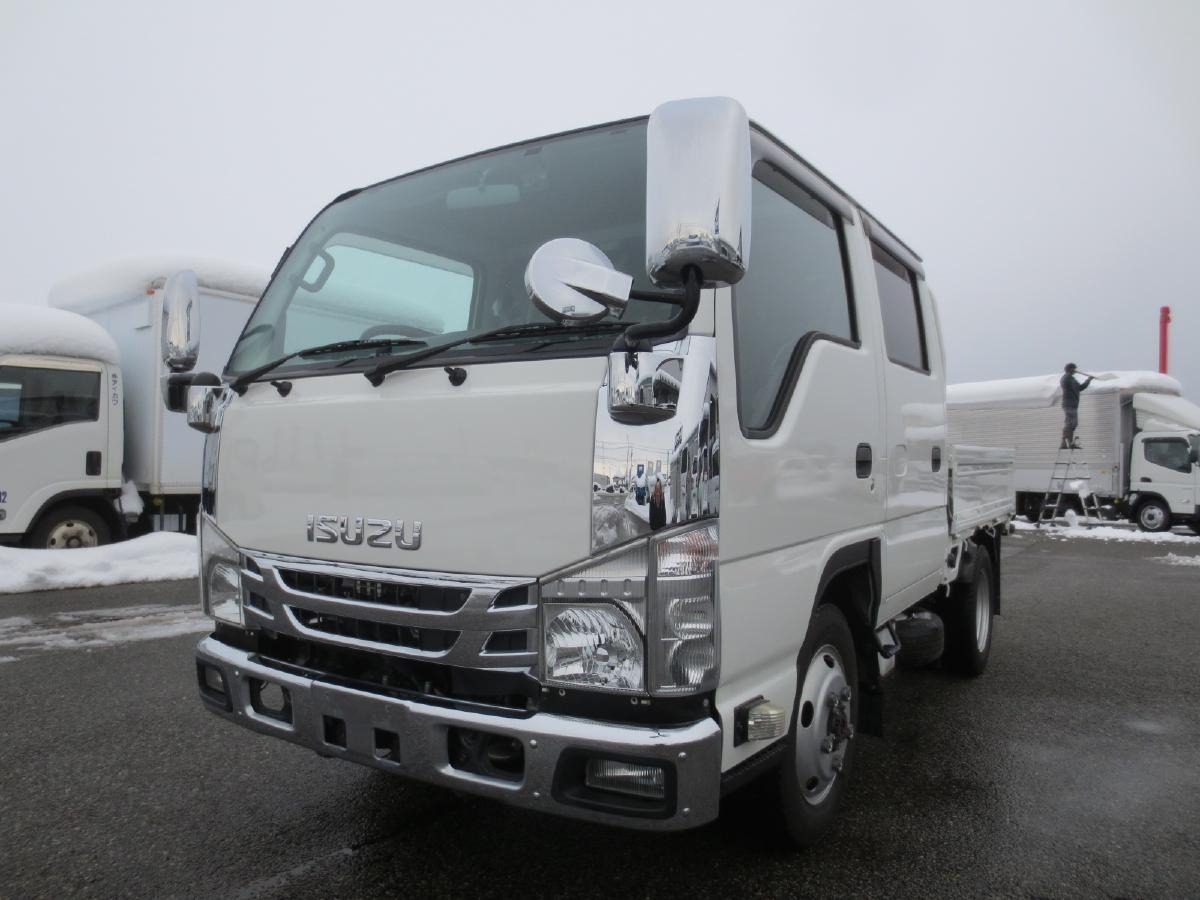 いすゞ エルフ 小型 平ボディ Wキャブ(ダブルキャブ) TRG-NJS85A｜画像1