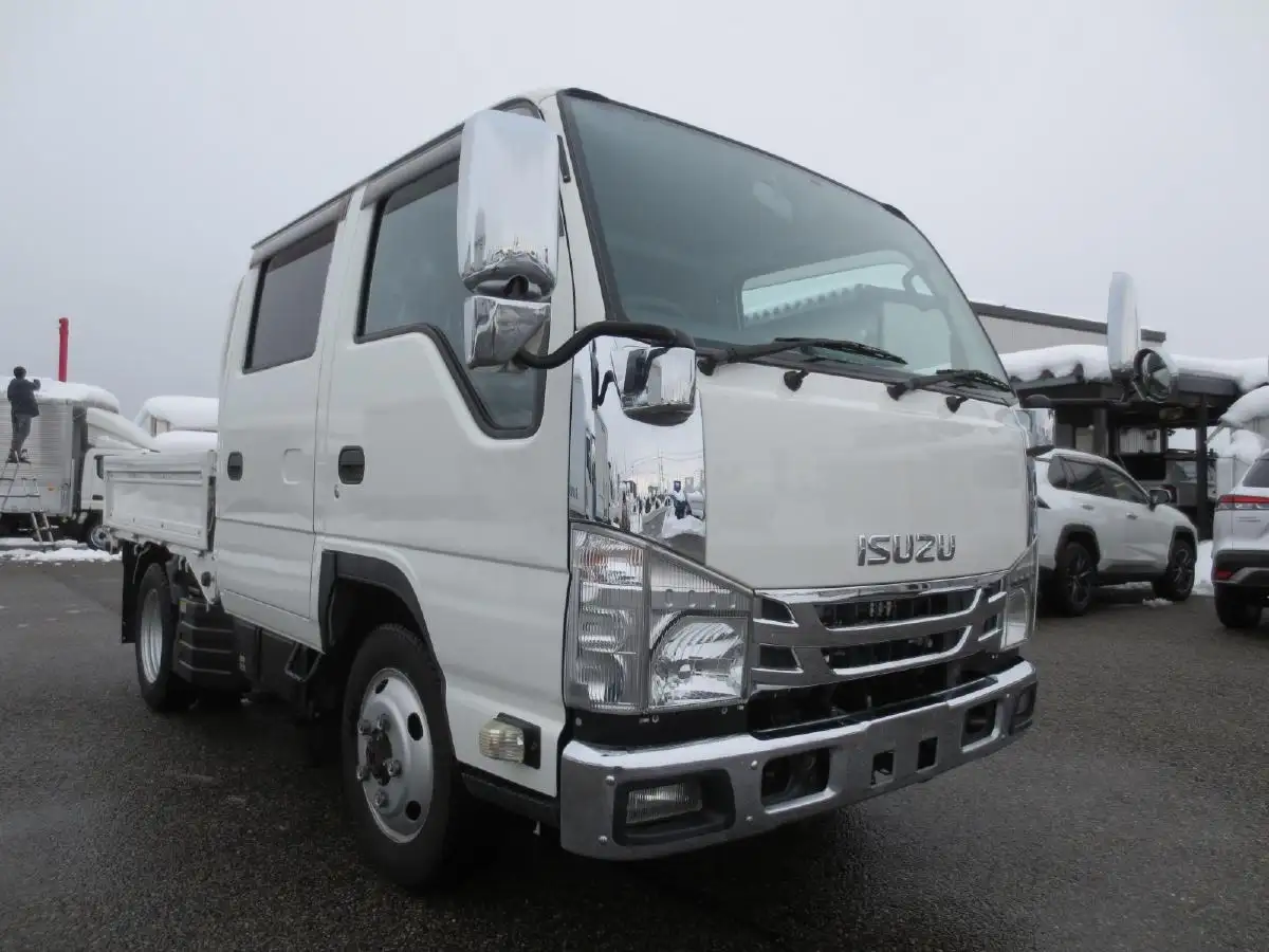いすゞ エルフ 小型 平ボディ Wキャブ TRG-NJS85Aの中古トラック画像3