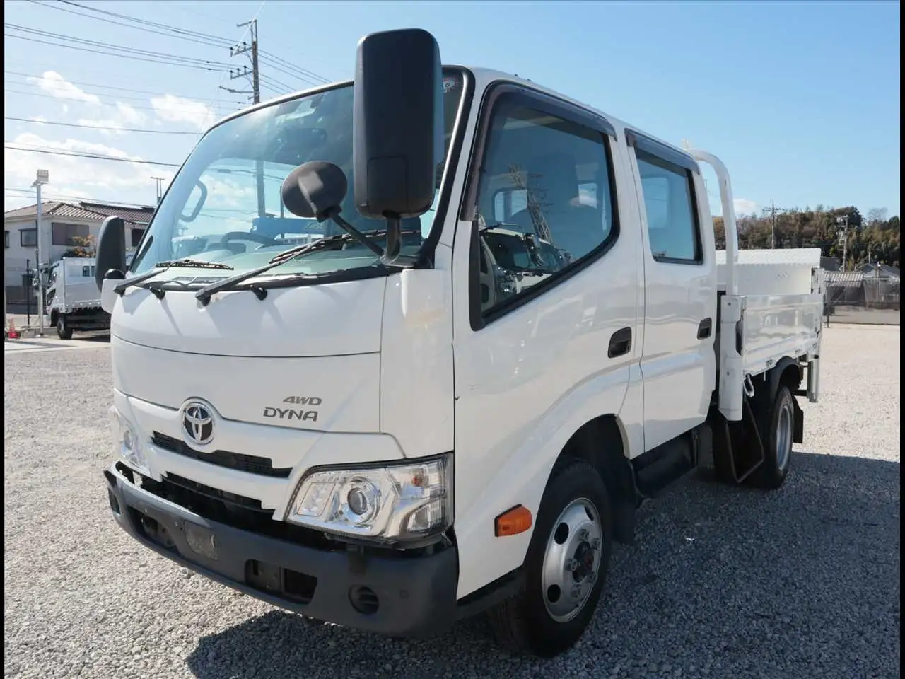 トヨタ ダイナ 小型 平ボディ Wキャブ パワーゲートの中古トラック画像1