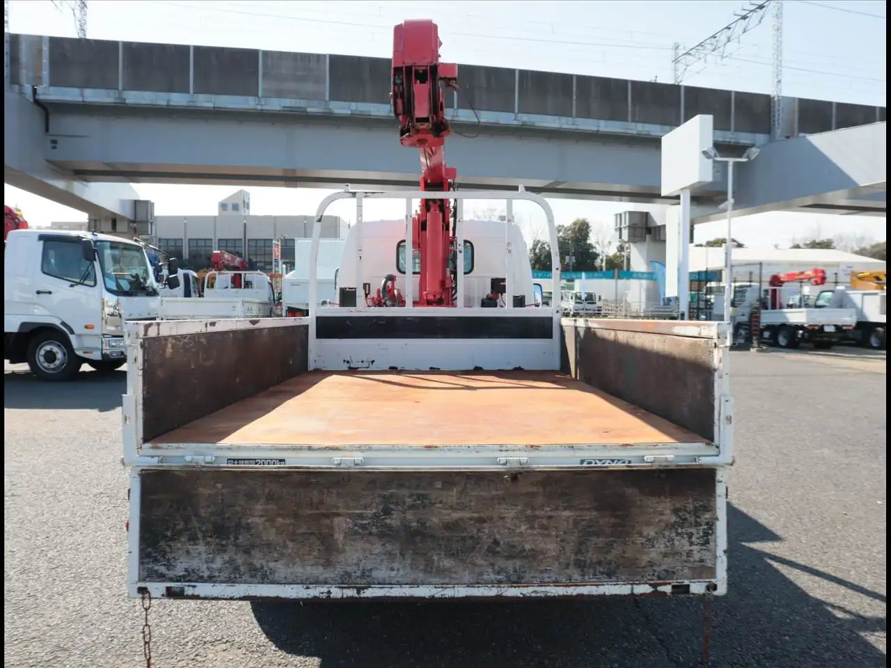 トヨタ ダイナ 小型 クレーン付 床鉄板 3段の中古トラック画像5