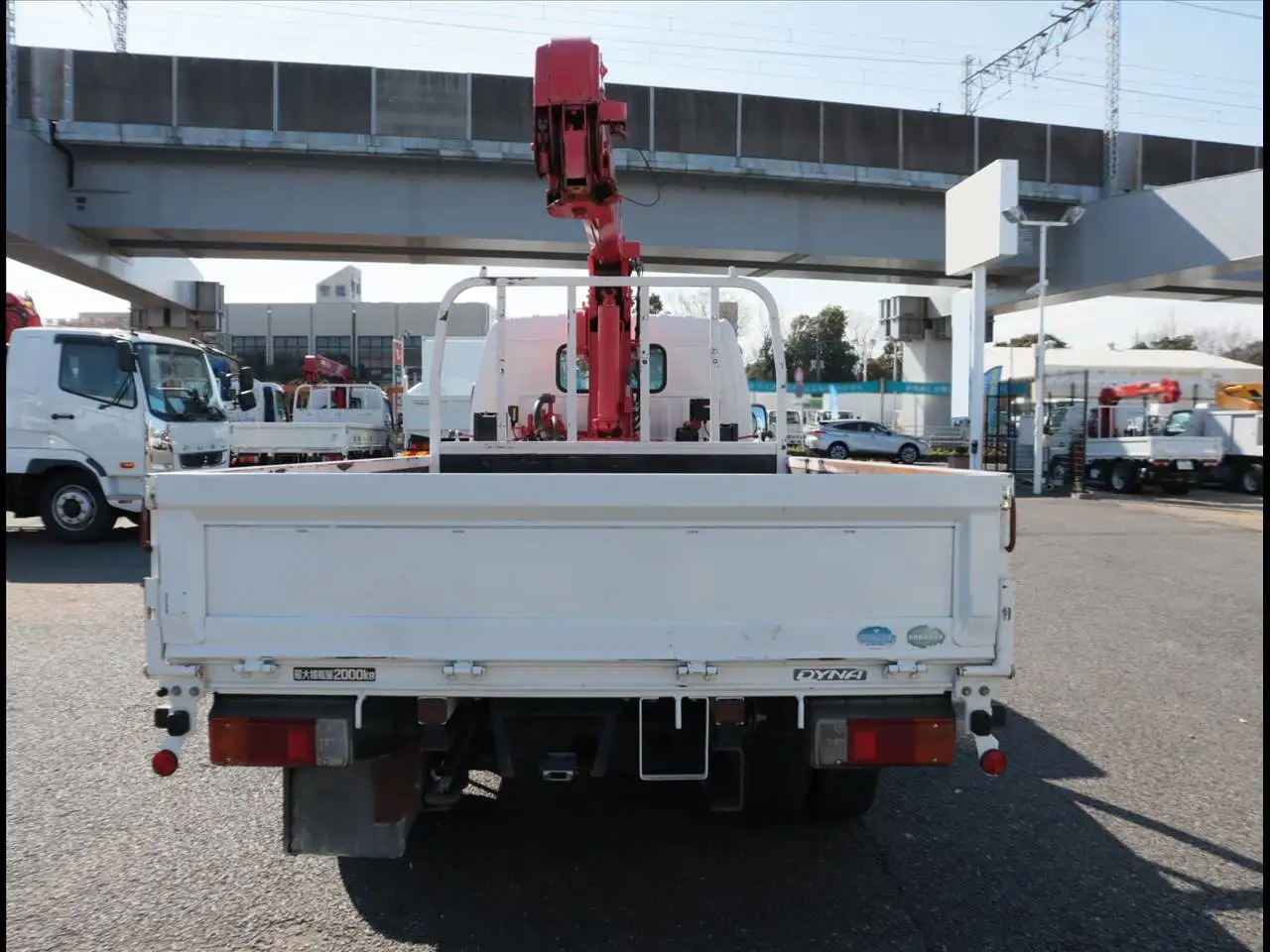 トヨタ ダイナ 小型 クレーン付 床鉄板 3段の中古トラック画像3