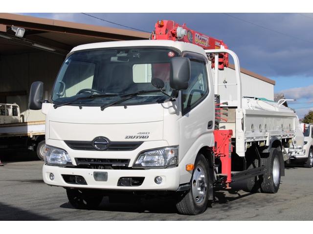 日野 デュトロ 小型 クレーン付 標準ロング