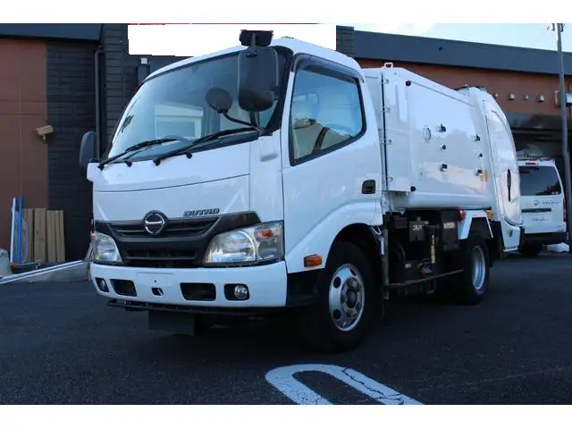 日野 デュトロ 小型 パッカー車 巻き込み式 回転ダンプ式の中古トラック画像1