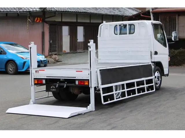 三菱 キャンター 小型 平ボディ パワーゲート 床鉄板の中古トラック画像5