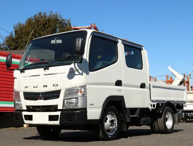 三菱 キャンター 小型 平ボディ Wキャブ TPG-FBA00 の中古トラック【車両No.182402】