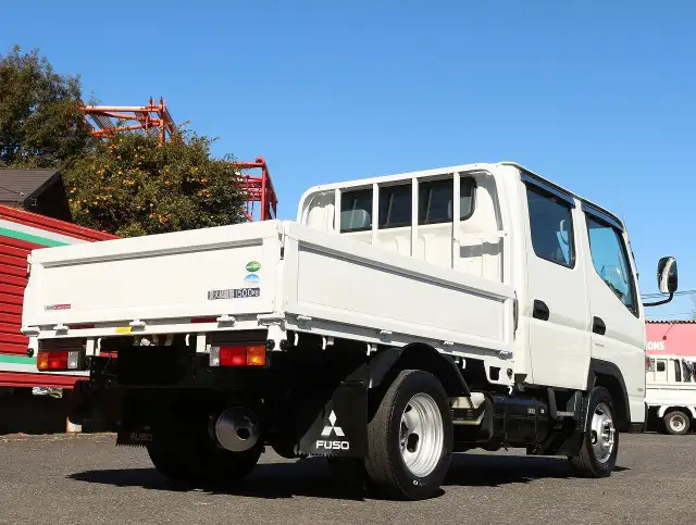 三菱 キャンター 小型 平ボディ Wキャブ TPG-FBA00の中古トラック画像3