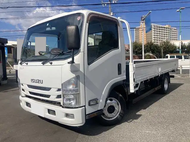 いすゞ エルフ 小型 平ボディ 床鉄板 TRG-NPR85AR｜画像1