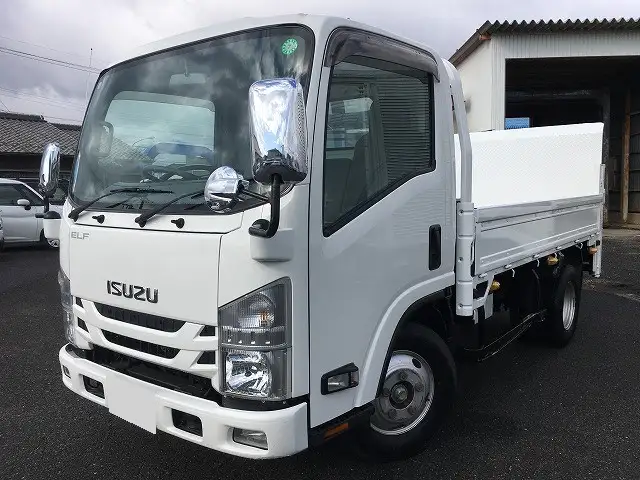 いすゞ エルフ 小型 平ボディ パワーゲート 床鉄板 の中古トラック【車両No.182446】