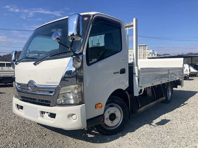 日野 デュトロ 小型 平ボディ ワイドロング SKG-XZU710M