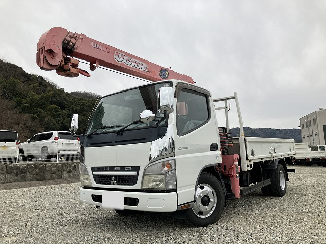 三菱 キャンター 小型 クレーン付 標準ロング PDG-FE73DN