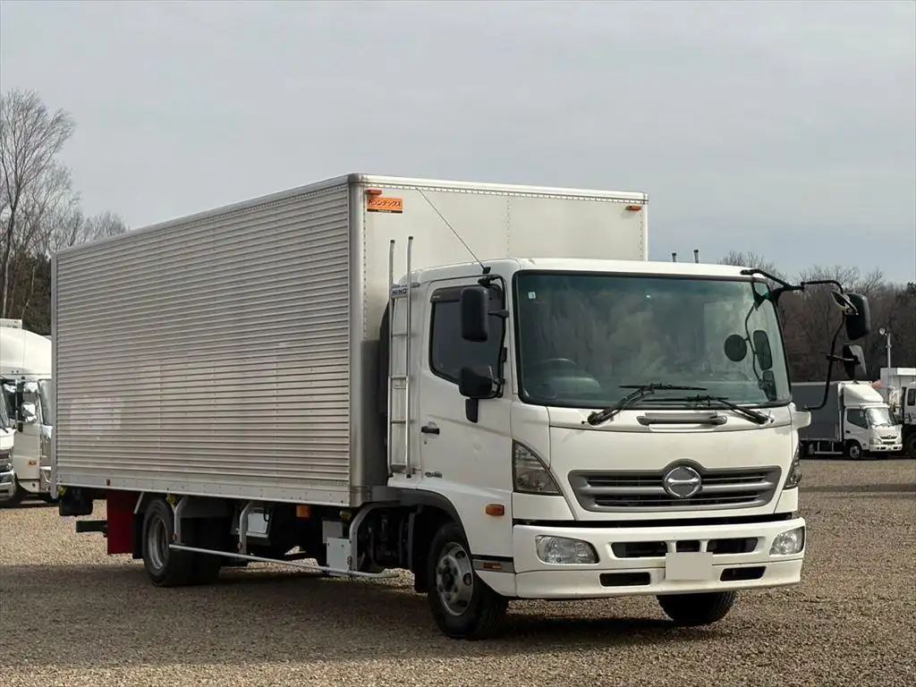 日野 レンジャー 中型/増トン アルミバン パワーゲート エアサスの中古トラック画像2