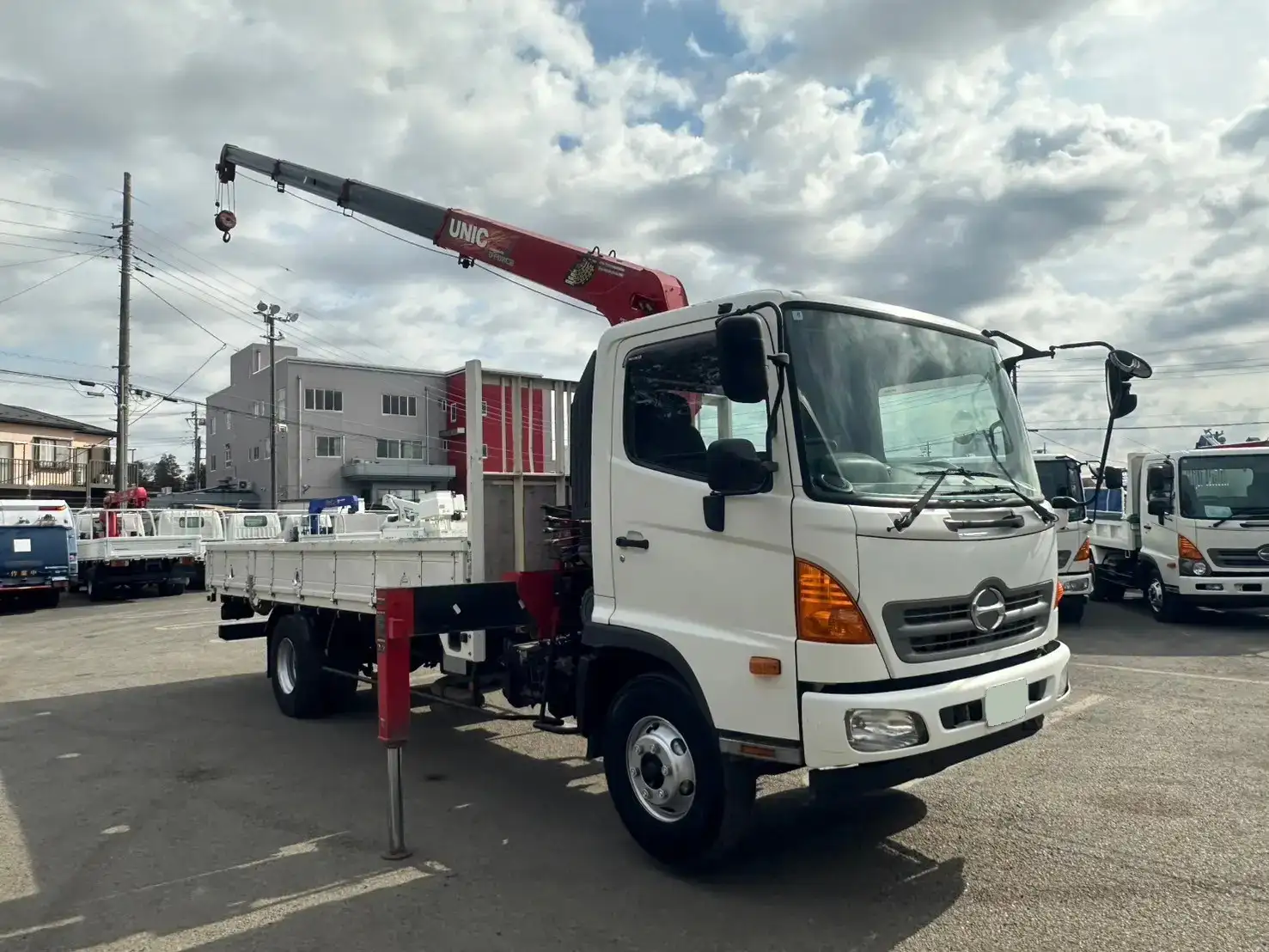 日野 レンジャー 中型/増トン クレーン付 4段 ラジコンの中古トラック画像2