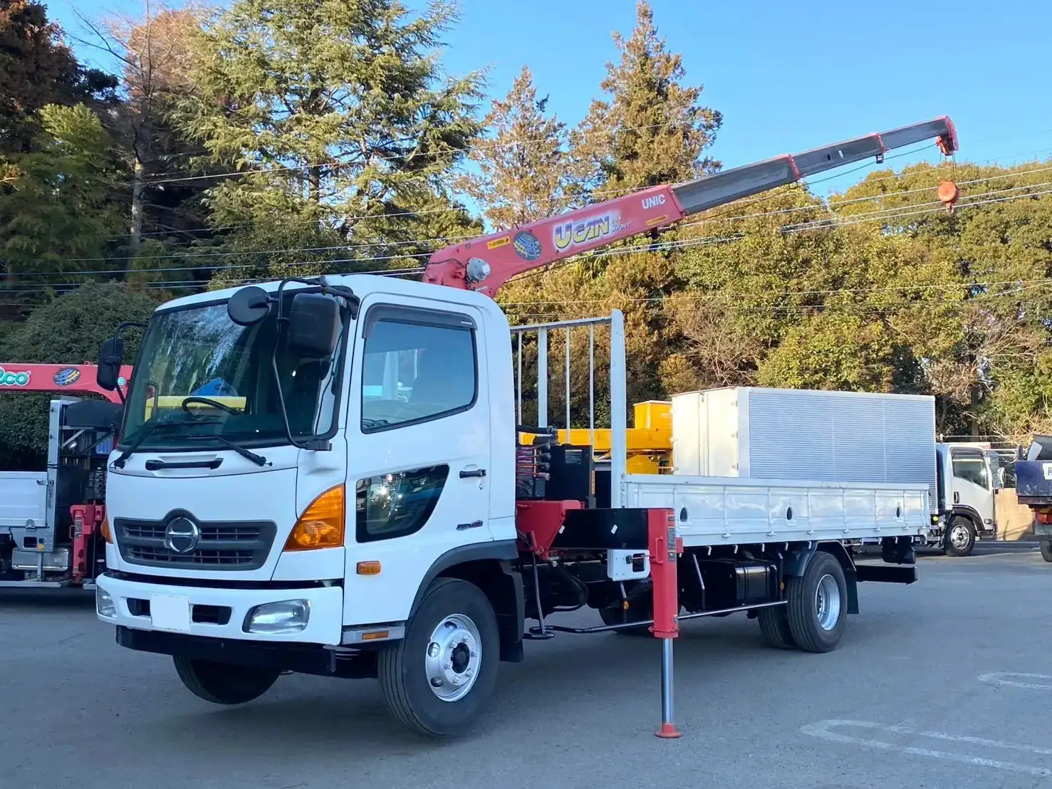 日野 レンジャー 中型/増トン クレーン付 4段 ラジコンの中古トラック画像1