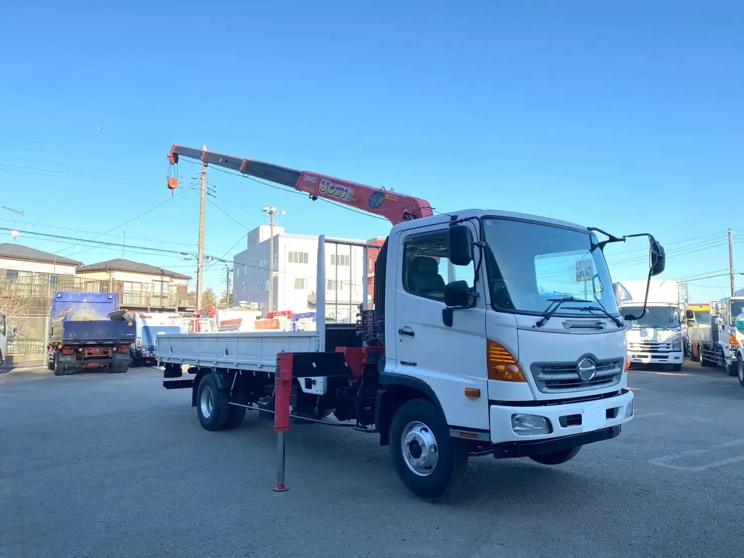 日野 レンジャー 中型/増トン クレーン付 4段 ラジコンの中古トラック画像2