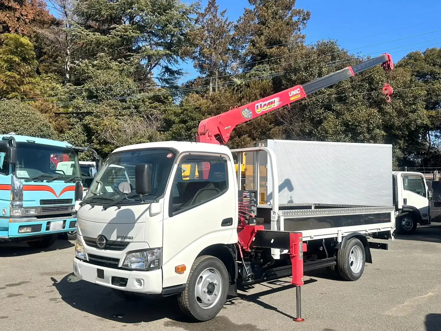 日野 デュトロ 小型 クレーン付 3段 ラジコンの中古トラック画像1