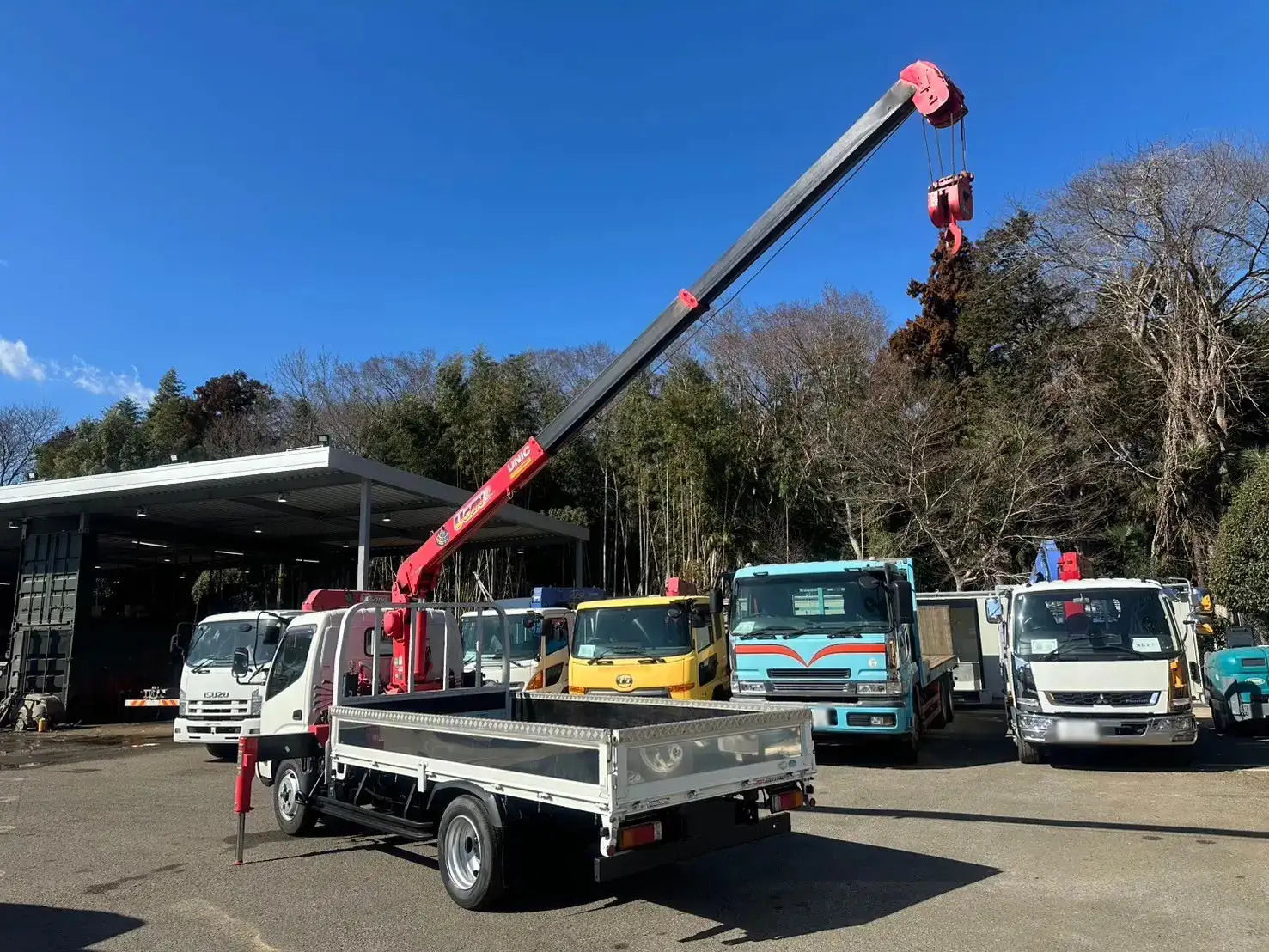 日野 デュトロ 小型 クレーン付 3段 ラジコンの中古トラック画像5