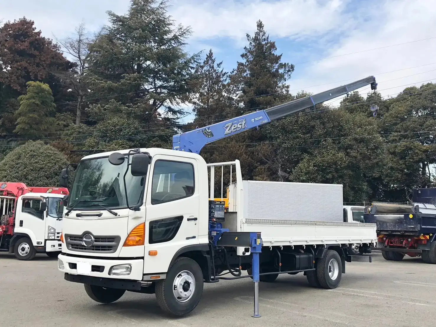 日野 レンジャー 中型/増トン クレーン付 4段 ラジコンの中古トラック画像1