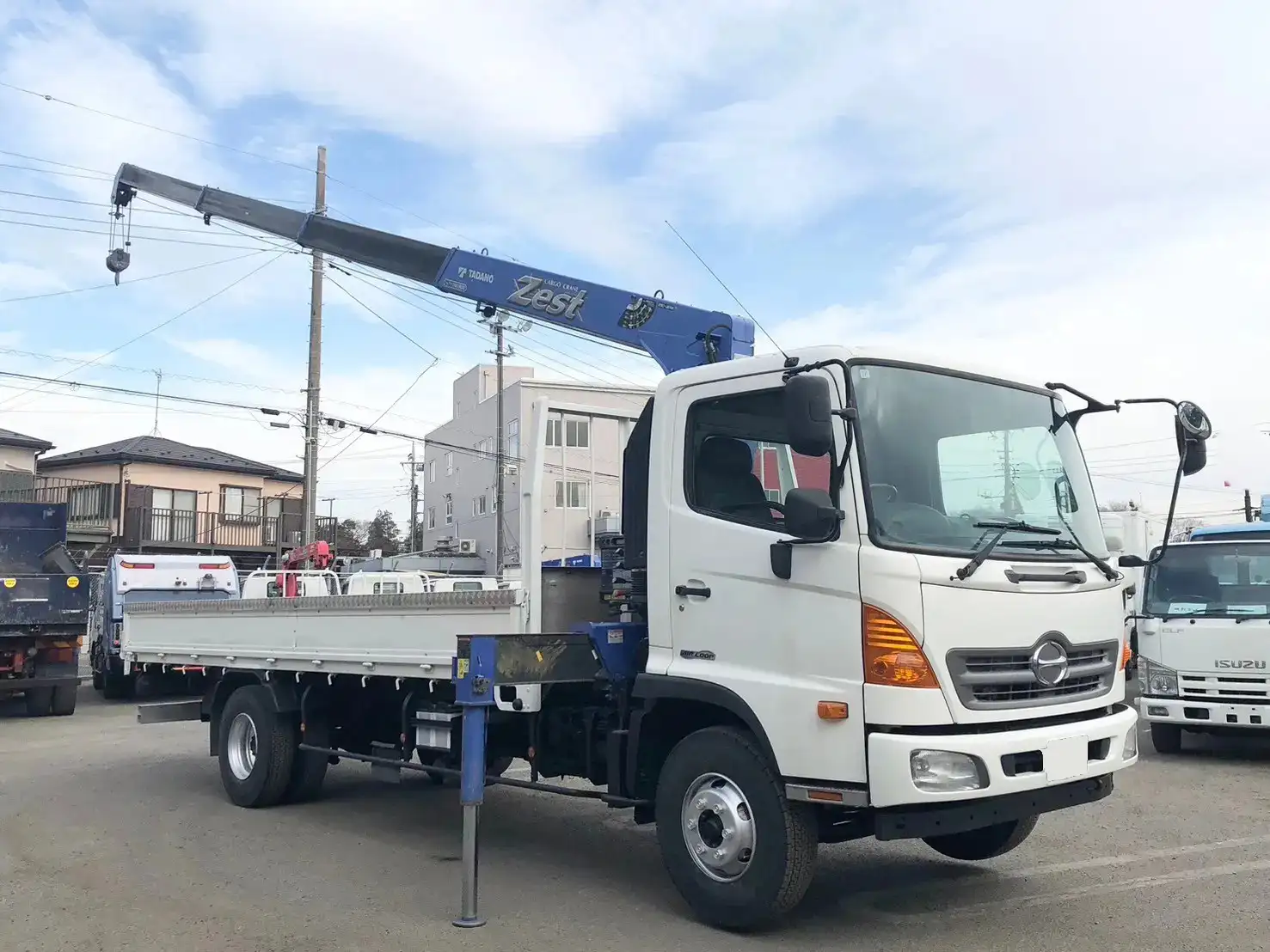 日野 レンジャー 中型/増トン クレーン付 4段 ラジコンの中古トラック画像2