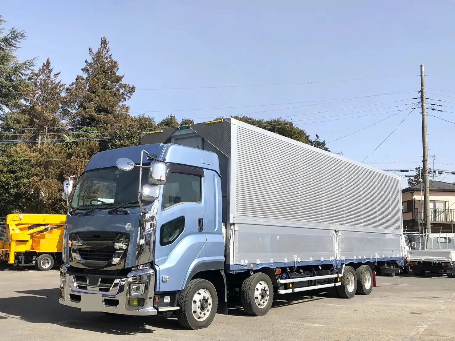 いすゞ ギガ 大型 ウイング ハイルーフ エアサスの中古トラック画像1