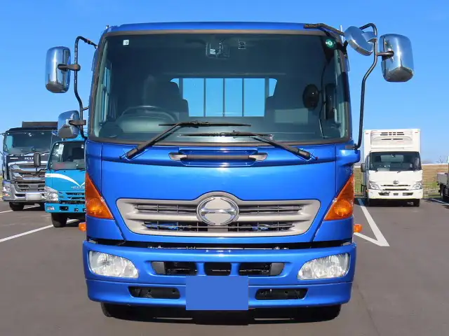 日野 レンジャー 中型/増トン 平ボディ パワーゲート 床鉄板の中古トラック画像2