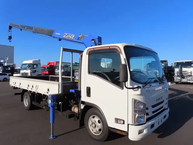 いすゞ エルフ 小型 クレーン付 4段 ラジコンの中古トラック画像3