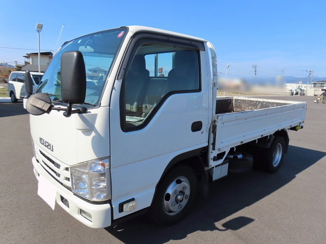 いすゞ エルフ 小型 平ボディ セミロング TRG-NJR85A