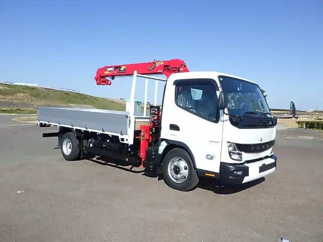 三菱 キャンター 小型 クレーン付 アルミブロック 4段の中古トラック画像2