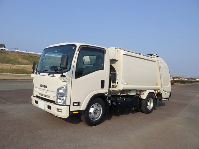 いすゞ エルフ 小型 パッカー車 プレス式 2PG-NPR88YN｜画像1