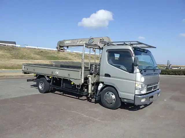 三菱 キャンター 小型 クレーン付 5段 フックインの中古トラック画像2